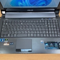 ぽっきり価格♪ブルーレイ付き♪ASUS Windows11 ノートパソコン Core i5-2410M 大容量HDD:1TBの画像