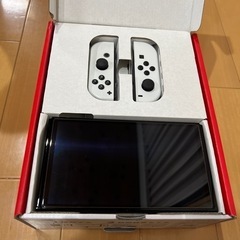 ニンテンドースイッチ有機ELモデル　ホワイト　付属品有り　長期保証有りの画像