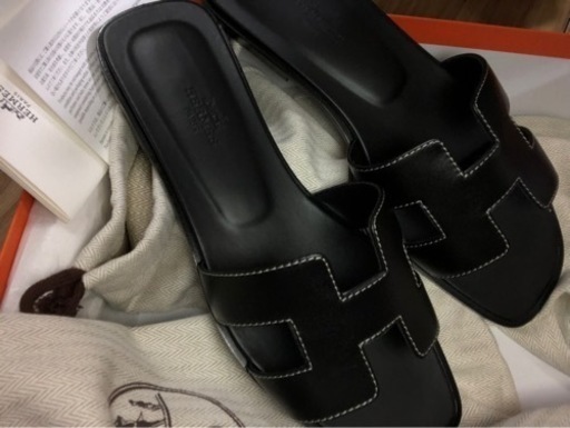 エルメス　サンダル　オラン　37