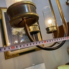 シャンデリア　イタリア製　ペンダント照明　真鍮の画像