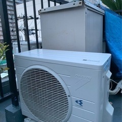 お話し中、エアコンの画像