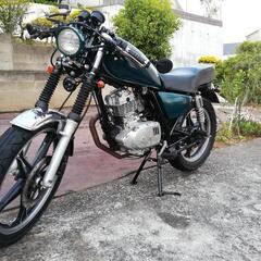 【125㏄バイク車体】スズキ GN125H☆カスタム車！MTマニュアル神奈川よりの画像