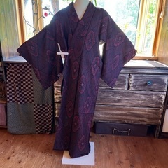 （近日中取り下げ予定）アンティーク着物　単の画像
