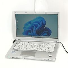 Panasonic CF-LX6R17VS Core i5 7300U 2.6GHz/8GB/256GB(SSD)/14W/FHD(1920x1080)/Win10 【553246477】 日本製 高速SSD 14型 ノートパソコン Panasonic CF-LX6R17VS 中古良品
