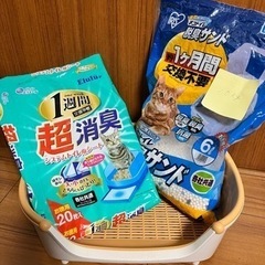 花王 ニャンとも清潔トイレ 子ねこ用セット(中古)