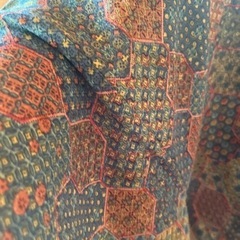 （近日取り下げ予定お早めに）袷　正絹小紋　の画像