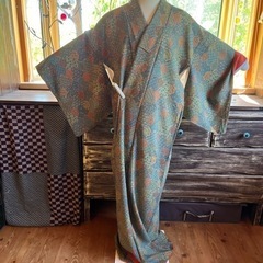 （近日取り下げ予定お早めに）袷　正絹小紋　の画像