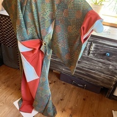 （近日取り下げ予定お早めに）袷　正絹小紋　の画像