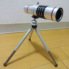 ■クリップ欠品■スマートフォン用 18倍 望遠レンズ 望遠鏡 三...