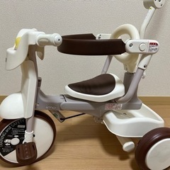 【再掲載◎早め引き取り希望】iimo ホワイト　三輪車