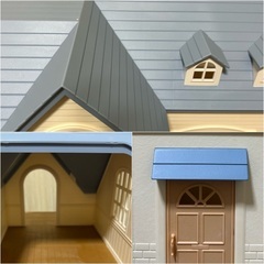【只今交渉中】シルバニアファミリー テラスのおしゃれなあこがれのお家 の画像