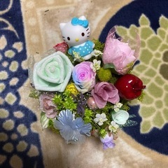 値下げしましたプリザーブドフラワーキティー