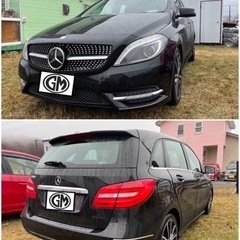 【㊗️ご成約ありがとうございました】メルセデスベンツBクラス　B180 車検付　純正ナビ　修復歴なし　の画像