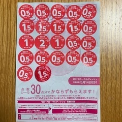 ヤマザキパン 点数シール