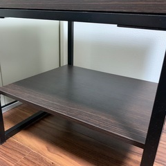 IKEA TRYSIL ベッドサイドテーブル　2個売り　ブラウンの画像