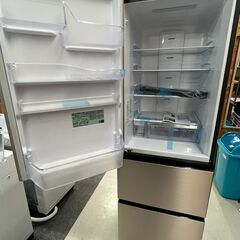【店頭お渡し】未使用☆高年式2023製　日立3ドア冷凍冷蔵庫　スリムワイド60ｃｍ　375Lの画像