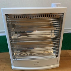 山善　電気ストーブ　DS-D086 白　動作問題なし