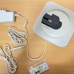 無印良品　壁掛式CDプレイヤー