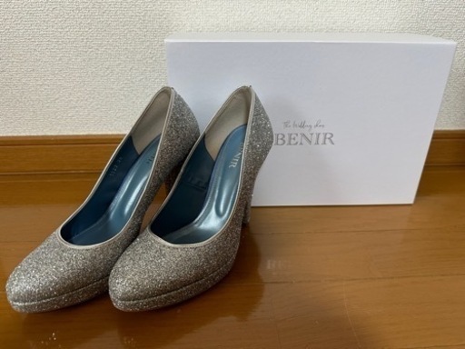 BENIRベニル12㎝　グリッターパンプス