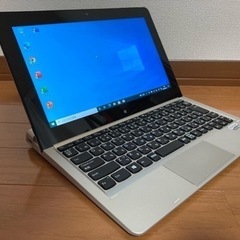 NEC VK11 タブレット　Windows10 WEBカメラ メモリー:4GB 大容量SSD:128GB Office 2019 の画像