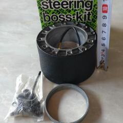 『新品』旧車ステアリング:ボスの画像