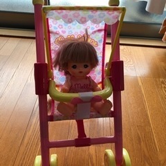 メルちゃんとベビーカー