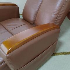 宮武製作所　高級本革回転座椅子の画像