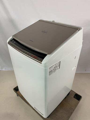 日立 BW-DV90C 全自動洗濯機 2018年製 ビートウォッシュ 洗濯9.0kg 乾燥5.0kg