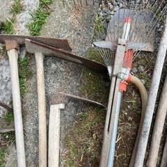 農作業道具の画像