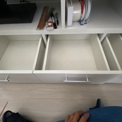 テレビ台　ホワイトの画像