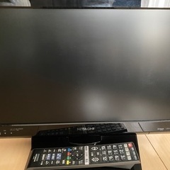 日立19インチ液晶テレビ L19-H07B 2011年製