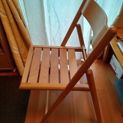 ★無印良品★　折り畳み椅子の画像