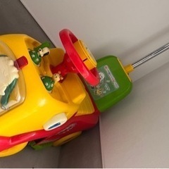 ワンワンとうーたん足こぎ車 手押し車の画像