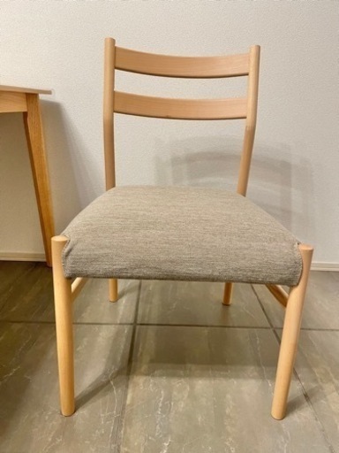 美品　天然木ダイニングセット　テーブルマット付き【広島市内手渡し限定　〜6/9(金)まで】
