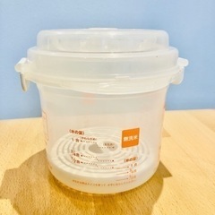電子レンジ　炊飯器　蒸し料理　お粥も作れるの画像