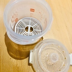 電子レンジ　炊飯器　蒸し料理　お粥も作れるの画像