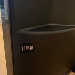 TOSHIBA テレビ37型　2011年製の画像