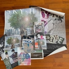 SKY-HY  CD.DVD7点とポスター2点他