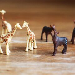 動物　ミニチュア　フィギュアの画像