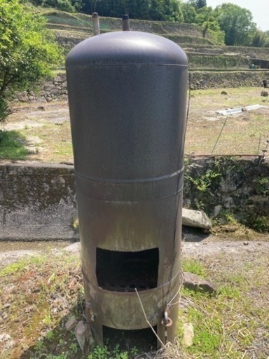 ステンレス大型焼却炉