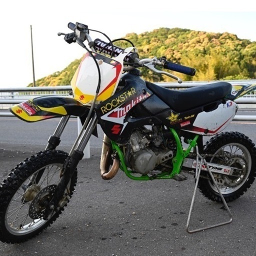 カワサキ モトクロス KX65 希少車 65cc 実動車 キック一発始動