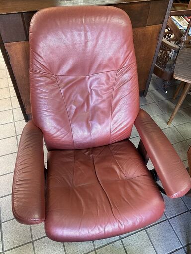 ■ioy0406■EKORNES エコーネス　ストレスレスチェア　リクライニングチェア　オットマン付き■