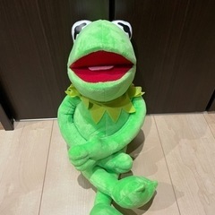 セサミ　カーミット　ジャンボぬいぐるみ　美品の画像