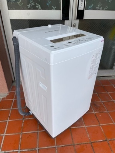 洗濯機 東芝 4.5kg AW-45ME8 21年製 ホワイトNo2240