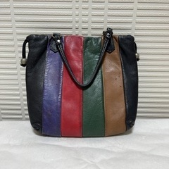 カラフルな色が可愛いトートバッグの画像