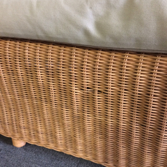 ◼️ラタンソファー3人掛けの画像