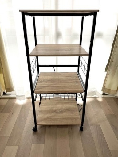 台所 レンジラック 棚 キッチン収納