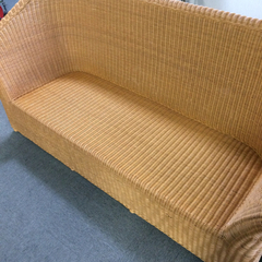 ◼️ラタンソファー3人掛けの画像