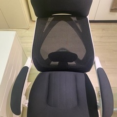 リクライニングチェア、オットマン付きの画像