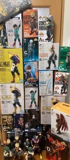 ヒロアカフィギュア　断捨離